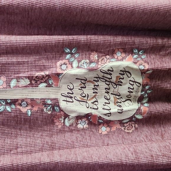 Cato Waffle Knit Guitar Long Sleeve - Picture 2 of 5